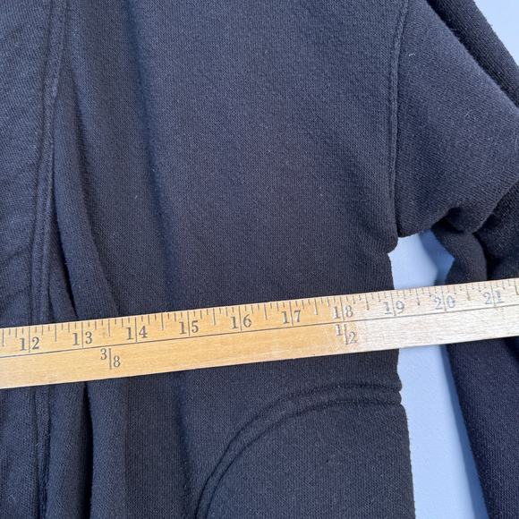 Spiritual Gangster Women's S Oversized Embroidered Distressed Hems Jacket - Picture 6 of 8